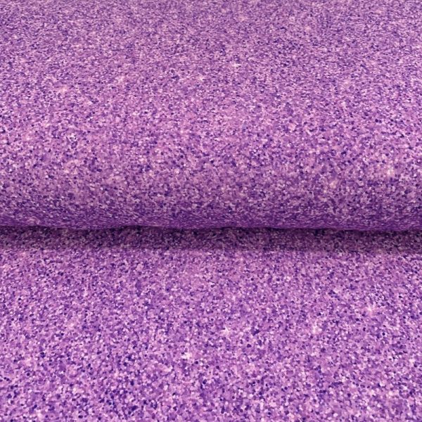 Úplet Lola confetti purple digital print