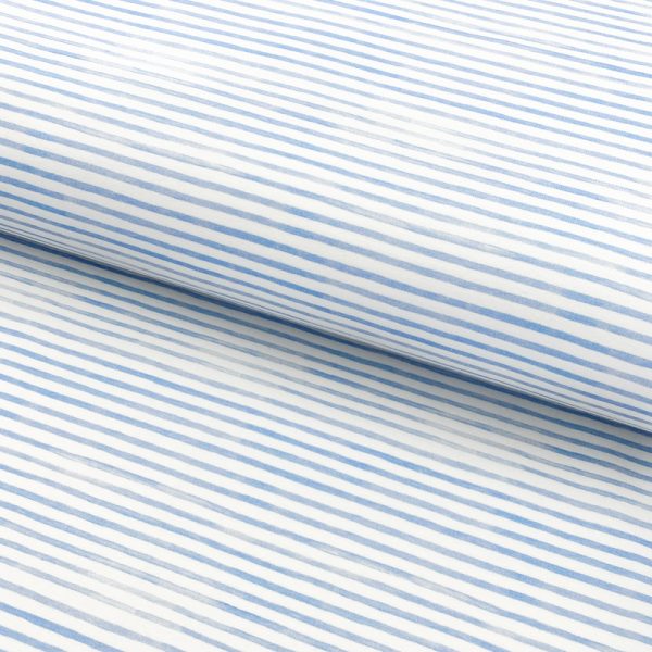 Úplet Snoozy Friends stripe blue digital print