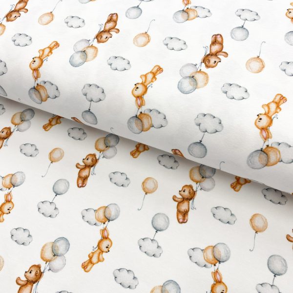 Úplet Snoozy fabrics Sweet dreams friends digital print