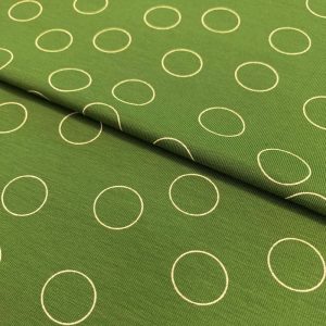 Úplet Circles green