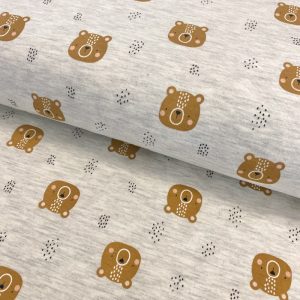 Úplet Little bear ecru melange