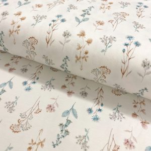 Úplet Snoozy fabrics Aetna little flowers digital print