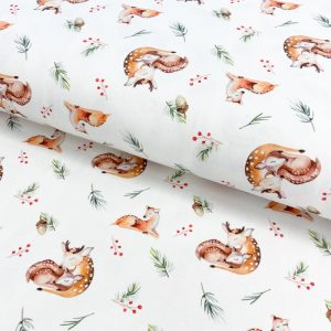 Úplet Snoozy fabrics Ember mother love digital print