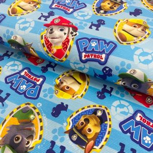 Úplet Paw patrol Profil blue digital print